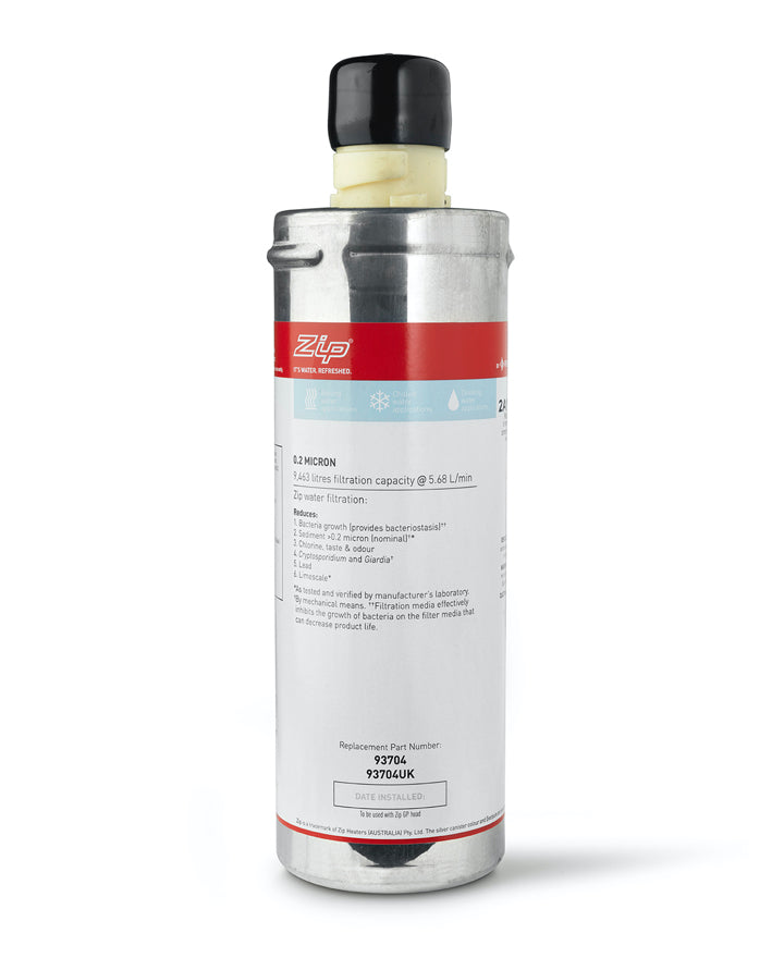 Zip 93704 MicroPurity filter for OWBW and Chillers 0.2 micron
