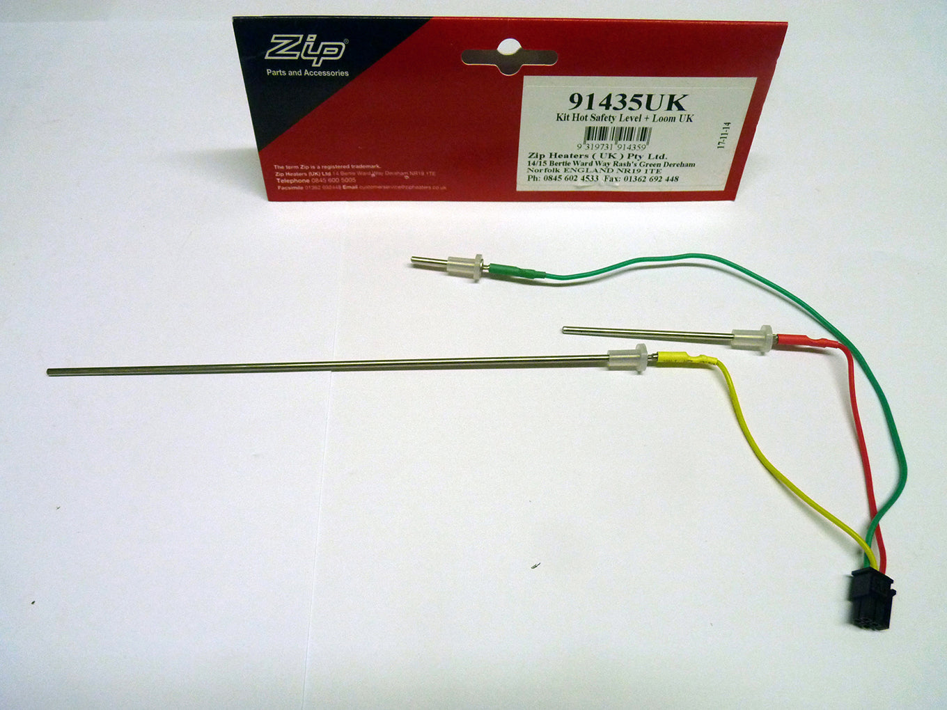 Zip SP91435 G4 Hot Safety Level and loom kit