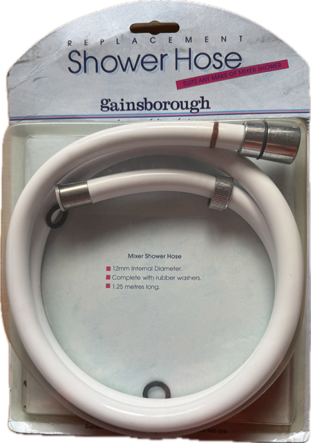 Gainsborough 1.25m shower mixer hose