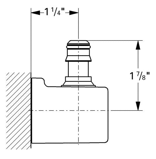 Grohe 28624 Grohe 28624 Relaxa Plus; Grohclick Wall Mount Shower Holder