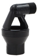 1/2" M x 3/4" F Angled Tundish