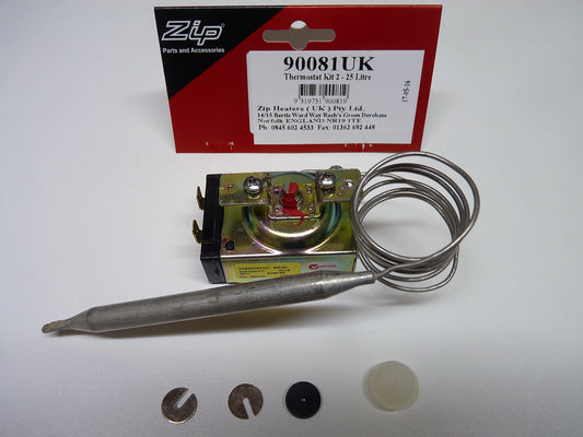 Zip 90081  Hydroboil Thermostat kit for Econoboil Hydroboil 1.5 - 25 Litr G2, G3 & G4