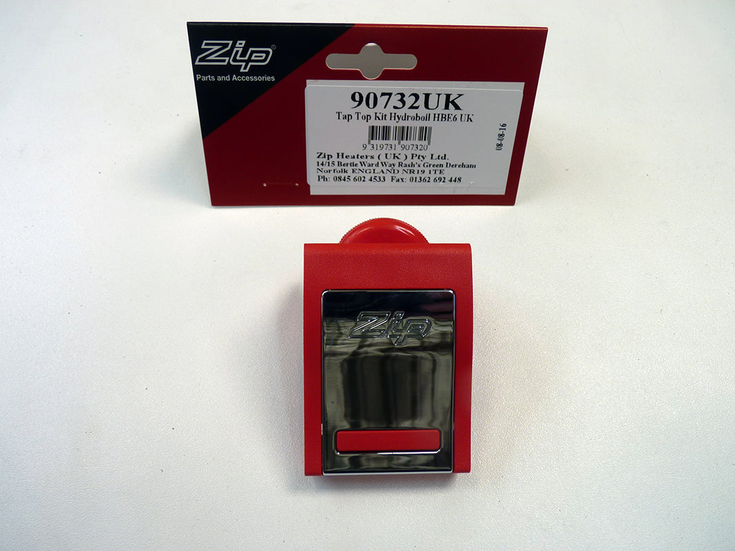 Zip 90732 - Red tap handle assembly for Hydroboil Plus Generation 2