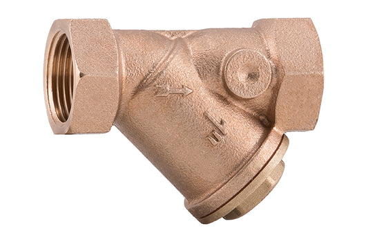 1" f x f Bronze water Y Strainer