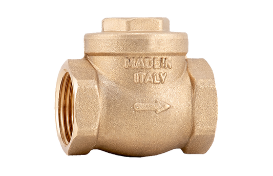 3/4" Brass Horizontal Swing/Flap Check valve