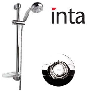 Inta I8001511cp I+Plus Concealed Contemporary Thermostatic shower c/w kit