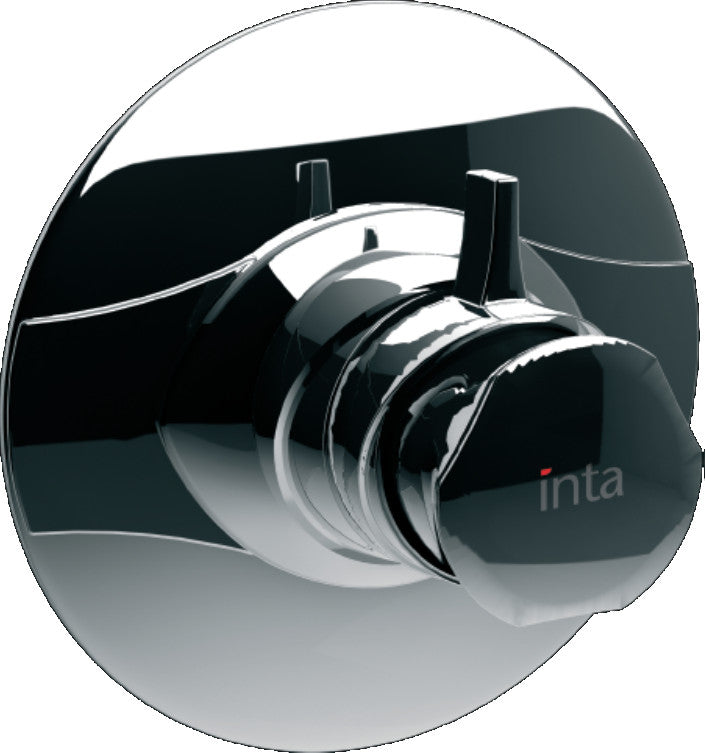 Inta I8001511cp I+Plus Concealed Contemporary Thermostatic shower c/w kit