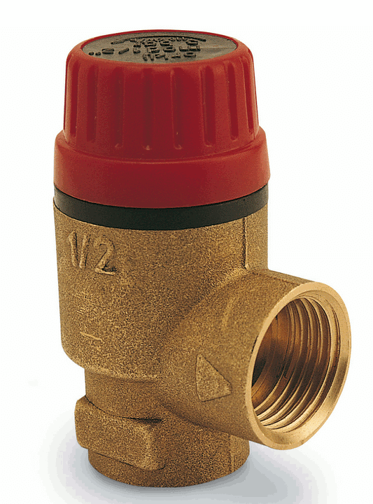 Orkli 17011-00 1/2" Safety/Pressure Relief Valve 7 Bar F X F