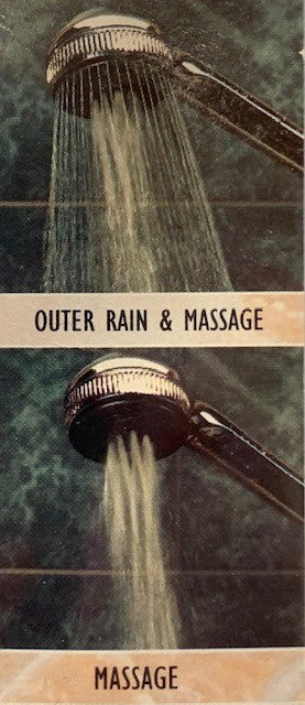 MX QAJ Vogue Multispray, Chrome colour, electric shower handset