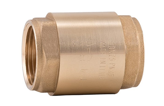 1 1/2" f x f Brass Single check valve 110ºC